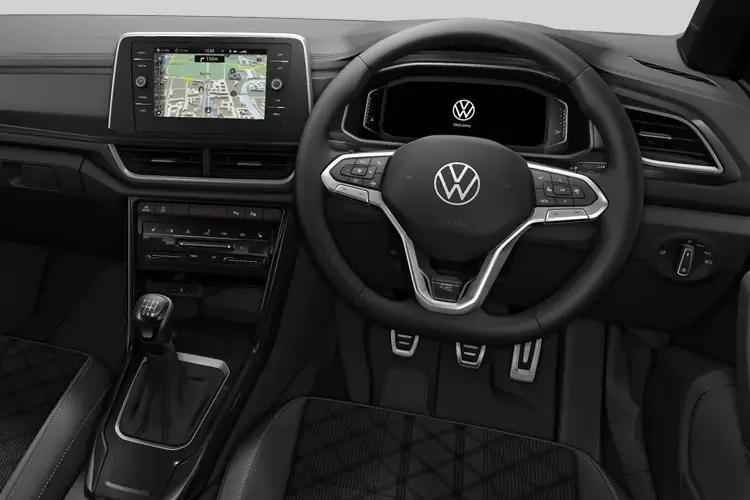 Volkswagen T-Roc Convertible 1.5 TSI Evo 150PS Style interior view