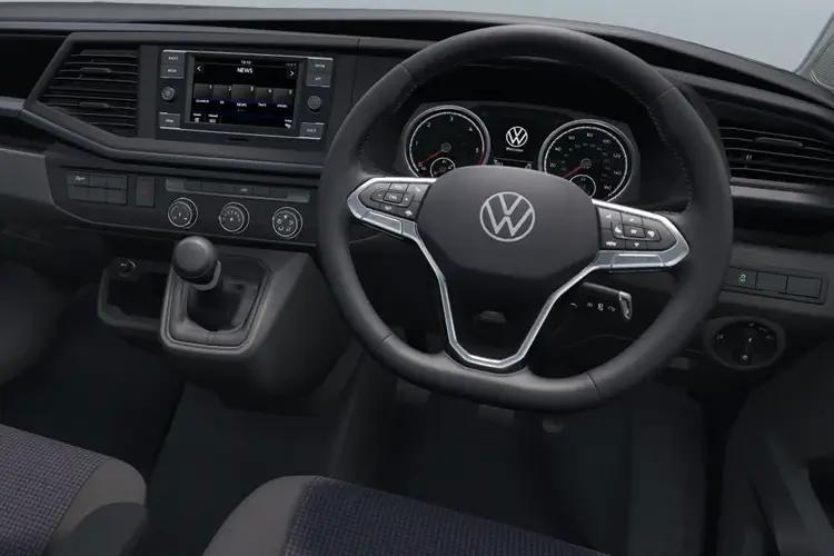 Volkswagen Transporter Highline/Edition Small Van T28 SWB 2.0TDI 110 Highline interior view