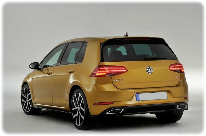 golf rear shot