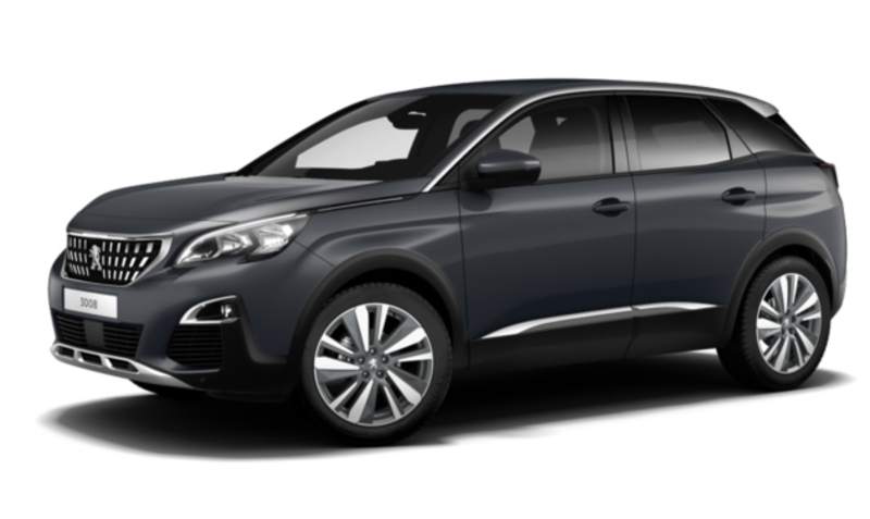 2017 Peugeot 3008 Hatchback SUV Exterior View
