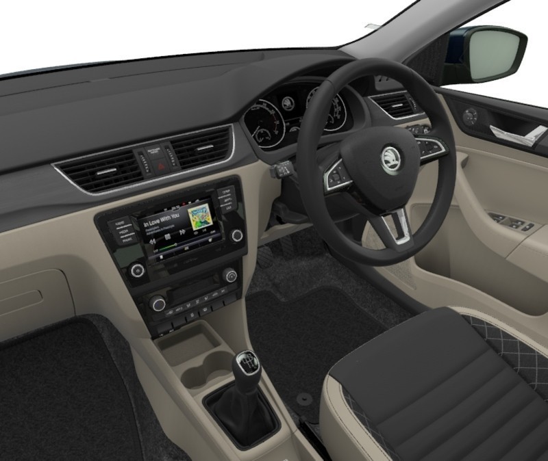 Skoda Rapid Interior View