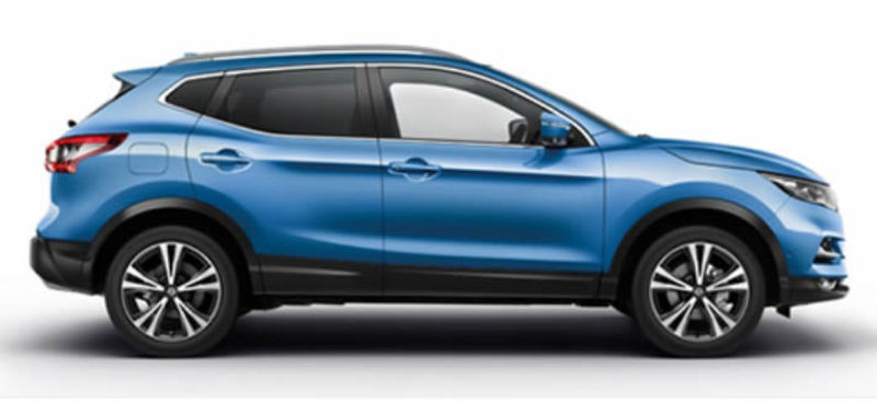 2019 Nissan Qashqai Exterior Side View
