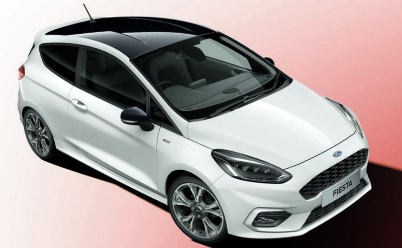 2020 Fiesta with contrast roof