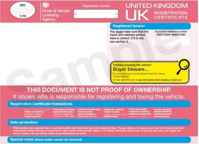 New 2019 V5C Document