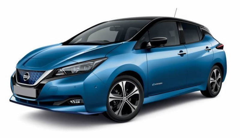 2019 NIssan Leaf exterior