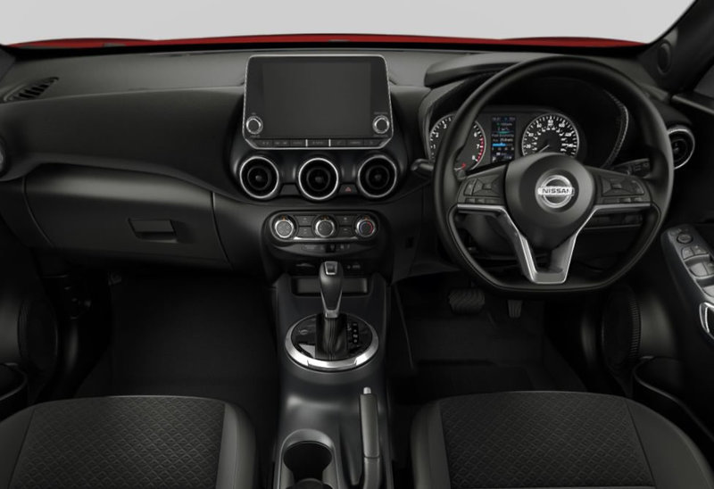 2020 Nissan Juke Acenta interior dashboard