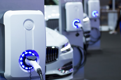 electric car charging station