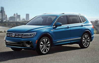 2021 VW Tiguan exterior photo