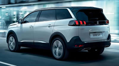 2020 Peugeot 5008 SUV exterior