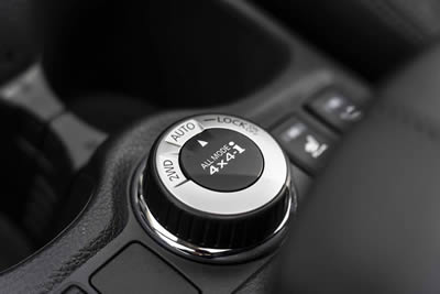 2020 Nissan X-Trail 4x4 selector