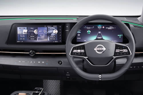 2021 New Nissan Ariya interior image