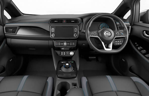 interior image of 2021 Nissan Leaf