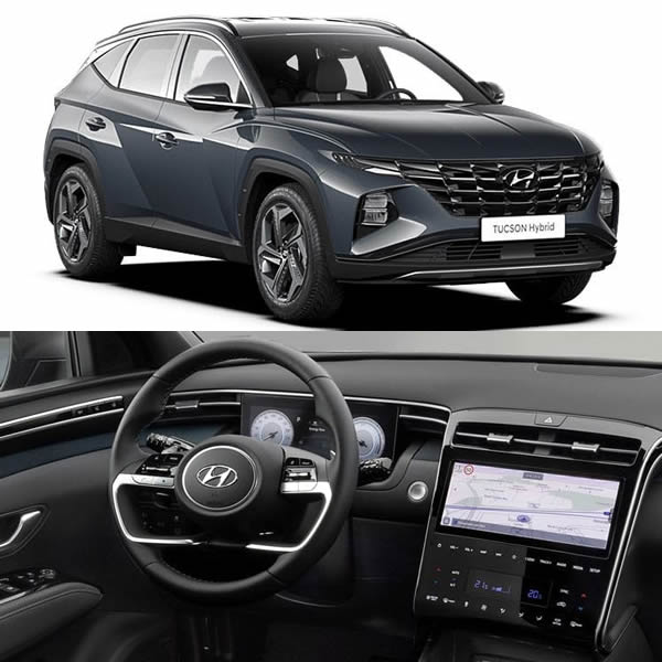 2022 Hyundai Tucson interior and exterior images