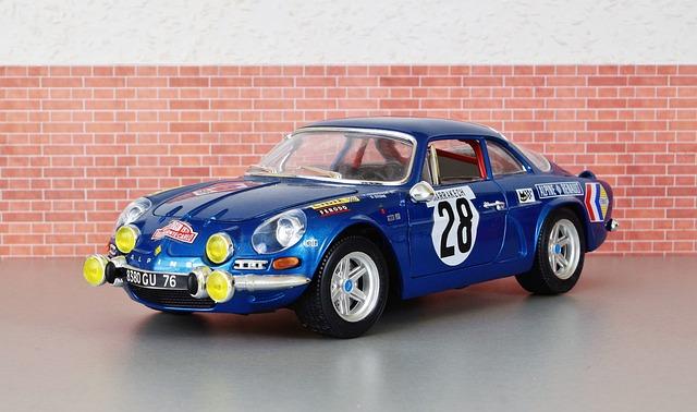 Image of a Historic Renault Sports Car