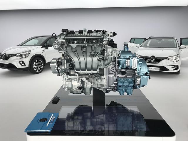 Image of a Renault Car Engine