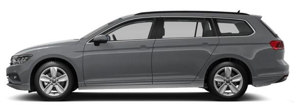 Image of a Volkswagen Passat 2024 Model in Moonstone Grey