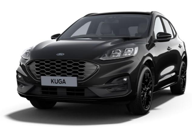 Image of a Ford Kuga in Black
