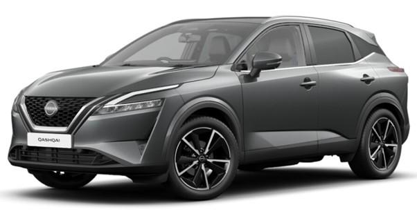 Image of a Nissan Qashqai in Gun Metal Metallic