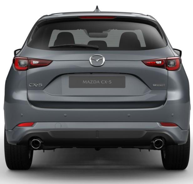 Mazda CX-5 White 2023 Model - Rear View