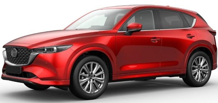 Image of a Mazda CX-5 Centre Line in Red