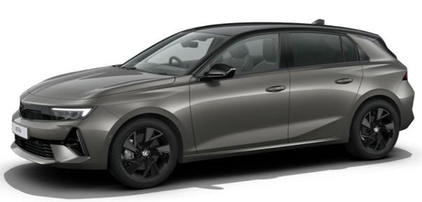 New Vauxhall Astra 2023 Model in Grey