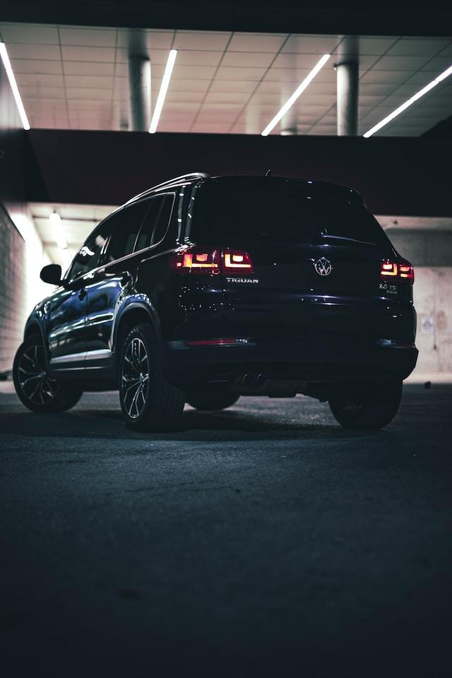 Image of a Volkswagen Tiguan in Black