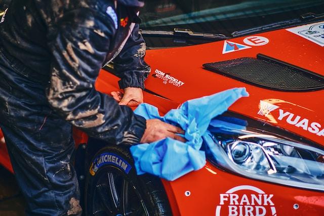 Image of a Ford Rally Car