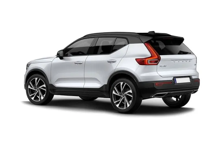 Volvo XC40 White Rear
