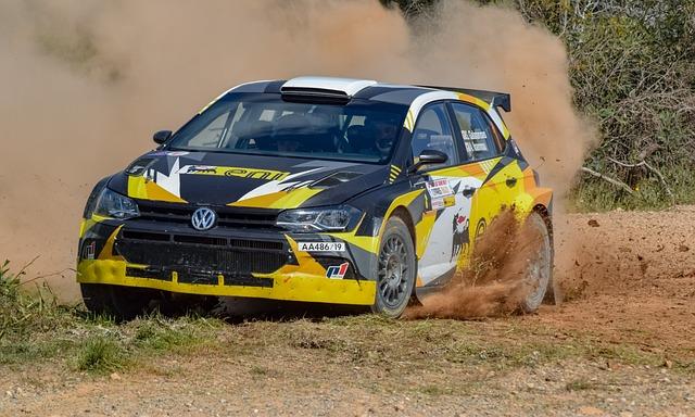 VW Golf Rally Car Image