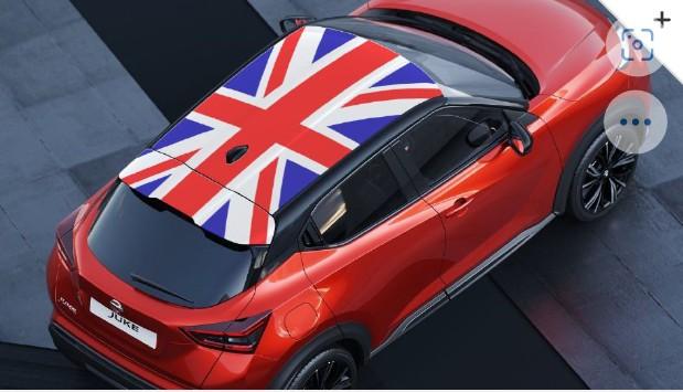 Image of a Nissan Car Roof