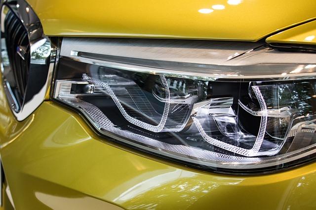 Image of a LED Car headlight