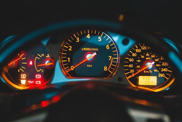 Image of a Large Easy to Read Dashboard