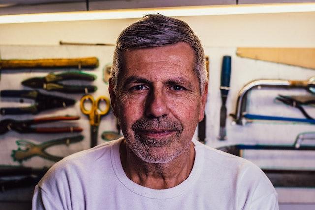 Image of an older man