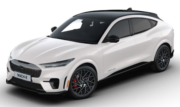 Image of the Mustang Mach-E in Star White