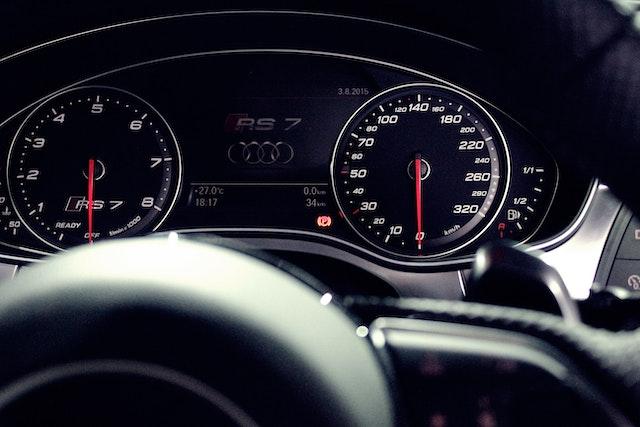 Image of an Audi Display Panel