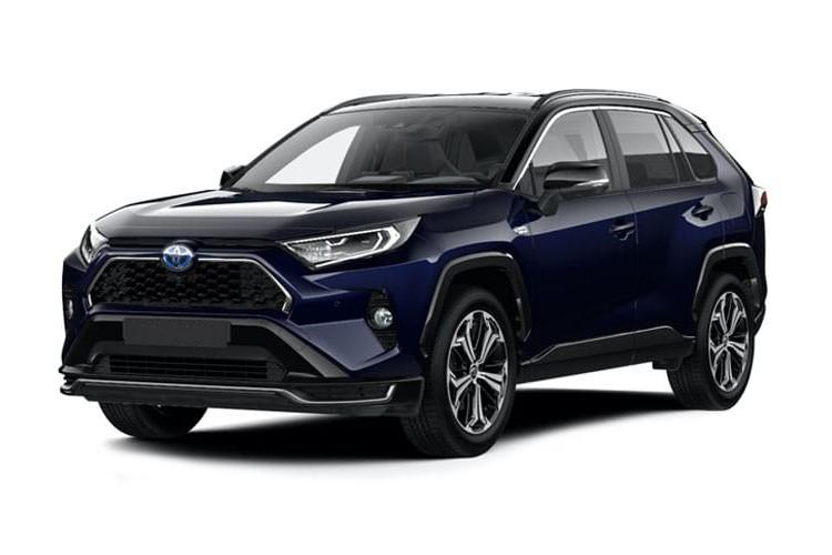 Image of a Rav 4 in Blue