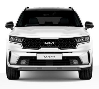 Image of a Kia Sorento in White Pearl