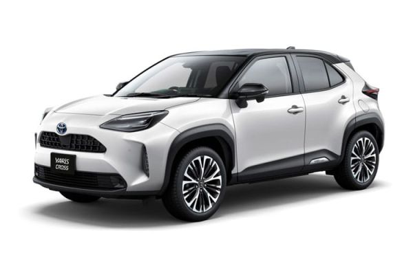 Image of a Toyota Yaris Cross in White