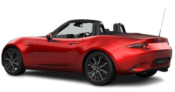 New Mazda MX-5 Exclusive Line - 2024 in Soul Red Crystal - Side - Rear