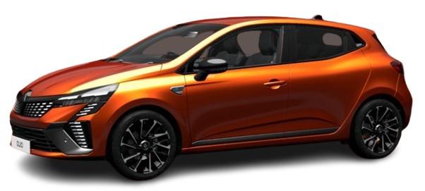 New Renault Clio 2024 Model in Valencia Orange