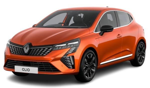 New Renault Clio 2024 in Valencia Orange