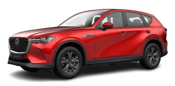 New Mazda CX-60 2024 in Soul Red Paint