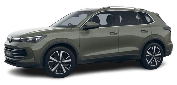 New Volkswagen Tiguan in Cipressino Green Paint