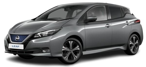 New Nissan Leaf 2024 in Gun Metal Grey Paint