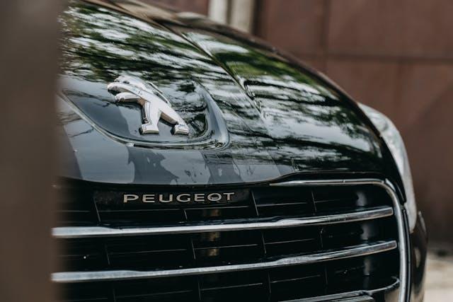 New Peugeot Car Front View
