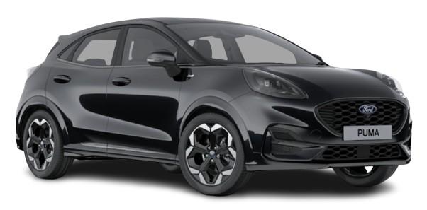 New Ford Puma 2025 Agate Black (uk-car-discount.com)