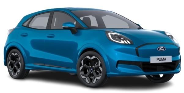 New Ford Puma 2025 in Digital Aqua Blue (uk-car-discount.com)