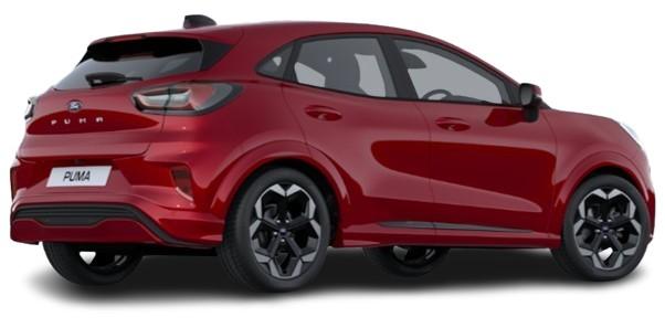 New Ford Puma 2025 in Fantastic Red 1 (uk-car-discount.com)