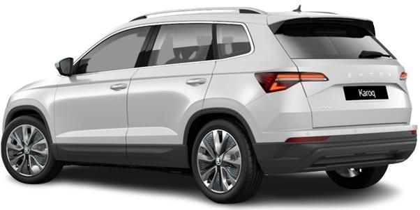 New Skoda Karoq 2024 in White (uk-car-discount.com)