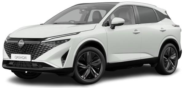 Nissan Qashqai 2025 Model in White 1 (uk-car-discount.com)